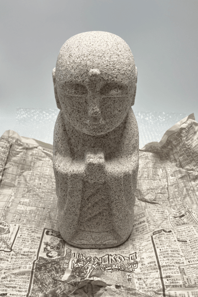 Shipping Method for Jizo Ojizo-Sama Granite Stone Sculpture - Japanstones.shop