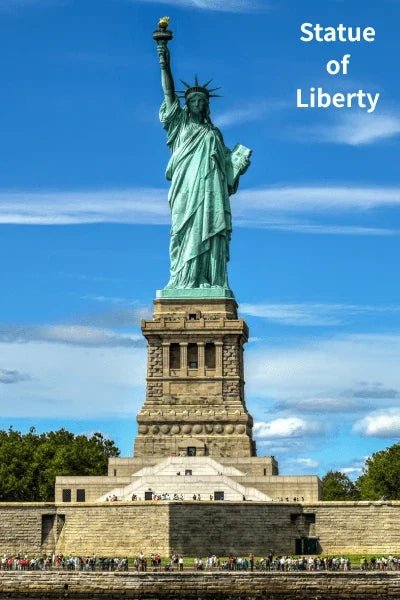 Statue of Liberty and Granite Stone - Japanstones.shop