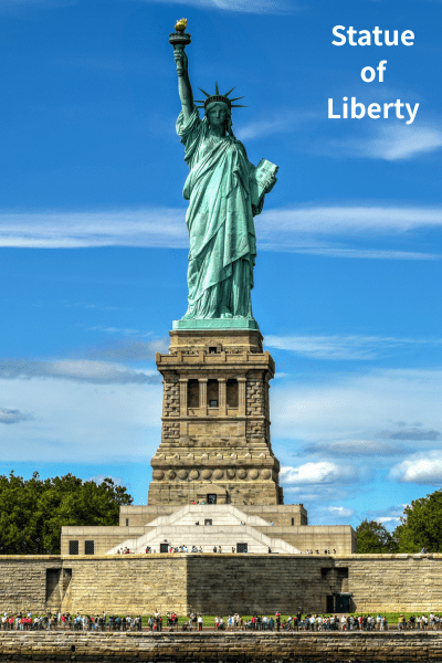 Statue of Liberty and Granite Stone - Japanstones.shop