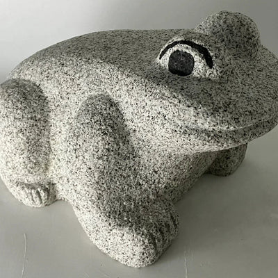 Stone Frog Statue Shipped from Japan to the USA by DHL