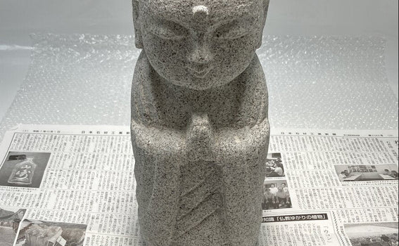 Stone Jizo package for Germany.