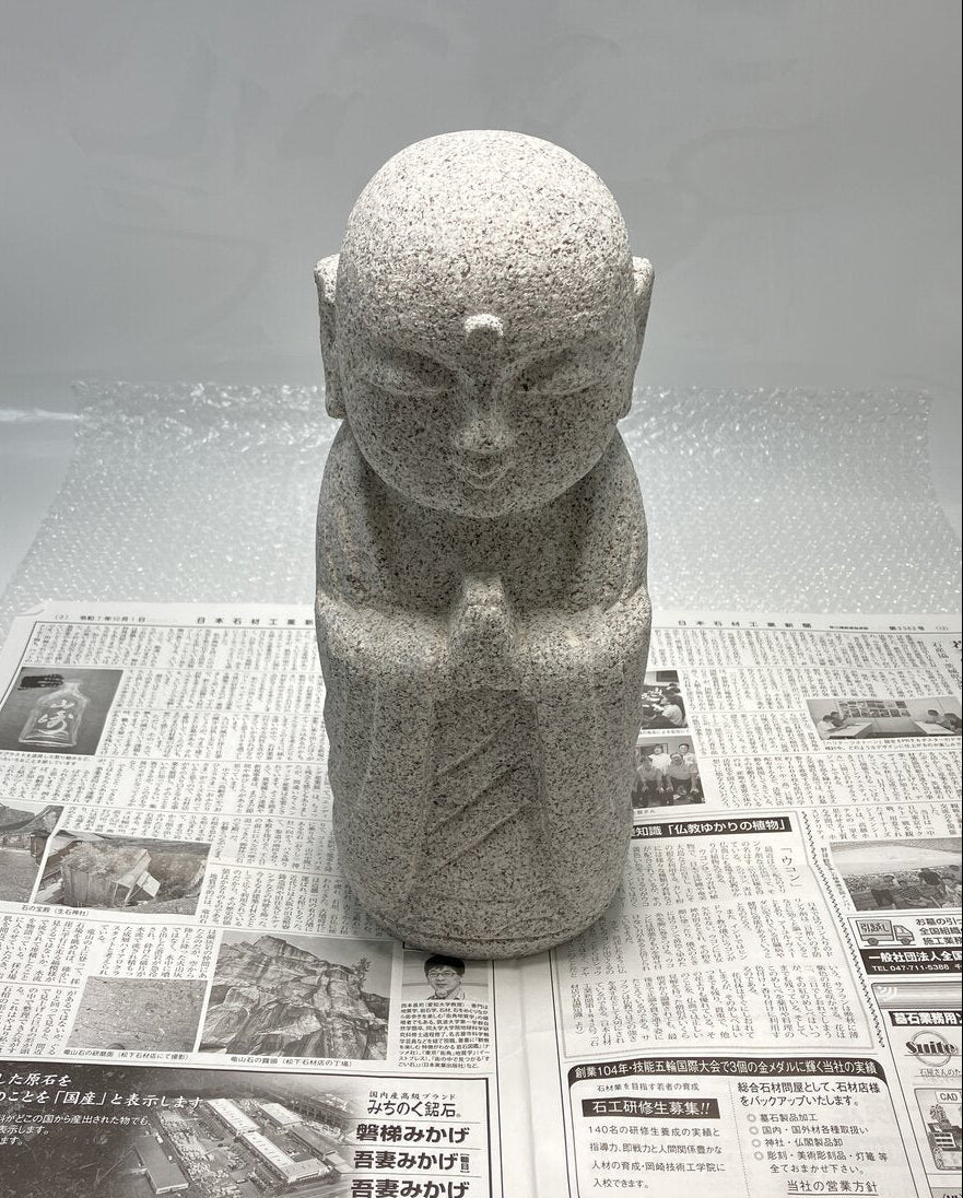Stone Jizo package for Germany. - Japanstones.shop