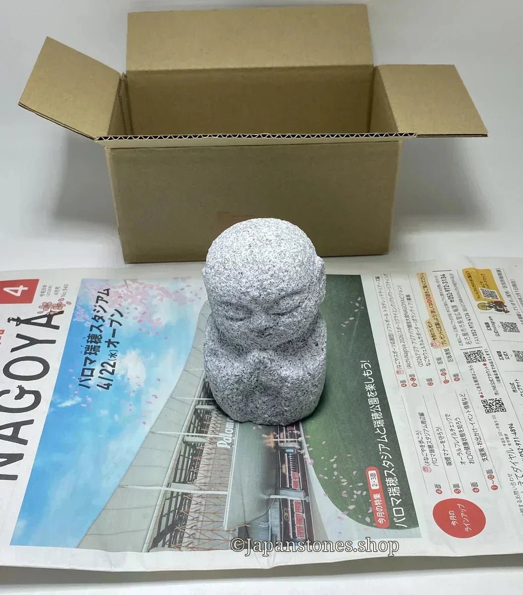 Stone Jizo Shipped to the United States by UPS — Same-Day Dispatch from Japan - Japanstones.shop