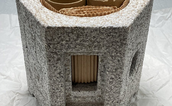 We have shipped the Sunshoan Stone Lantern to the United States.