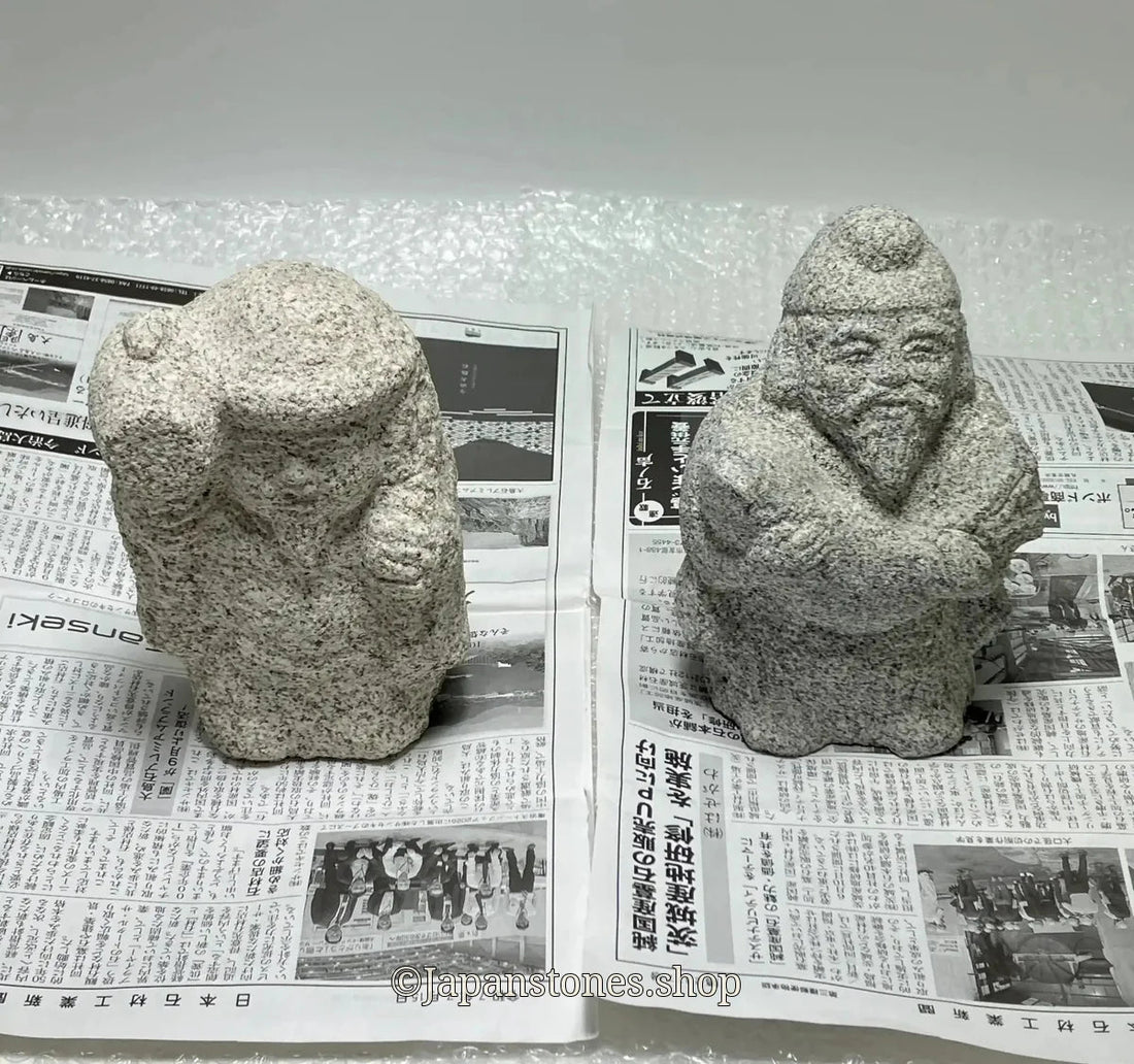 We ship the Seven Lucky Gods to the U.S. via DHL. - Japanstones.shop
