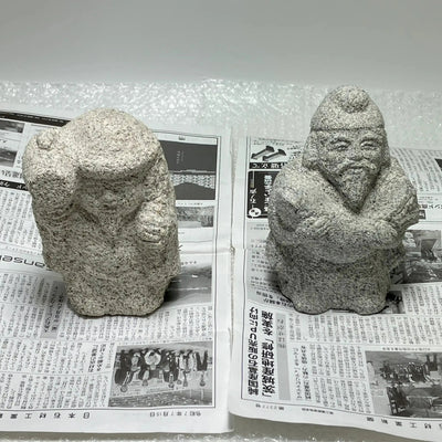 We ship the Seven Lucky Gods to the U.S. via DHL.