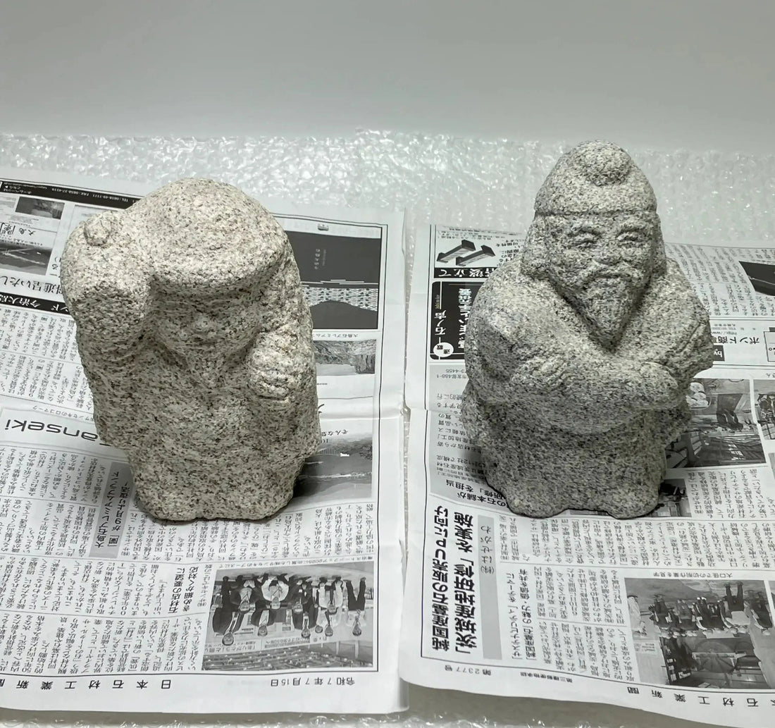 We ship the Seven Lucky Gods to the U.S. via DHL. - Japanstones.shop