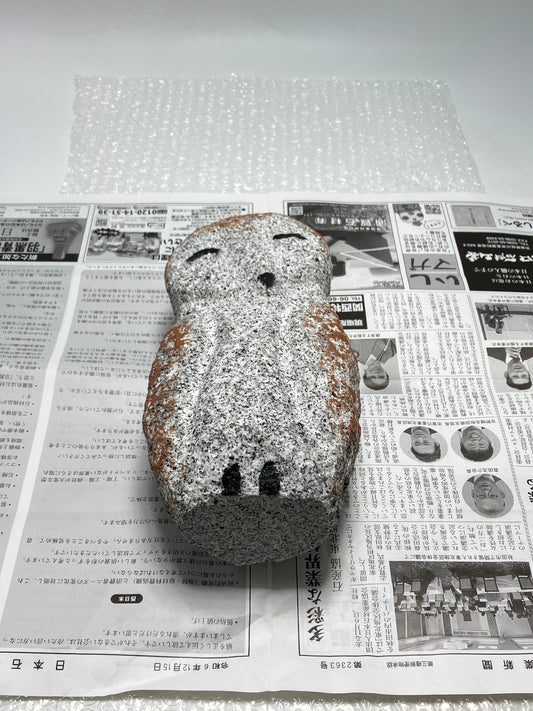 We shipped Stone Owl to the US via DHL. - Japanstones.shop