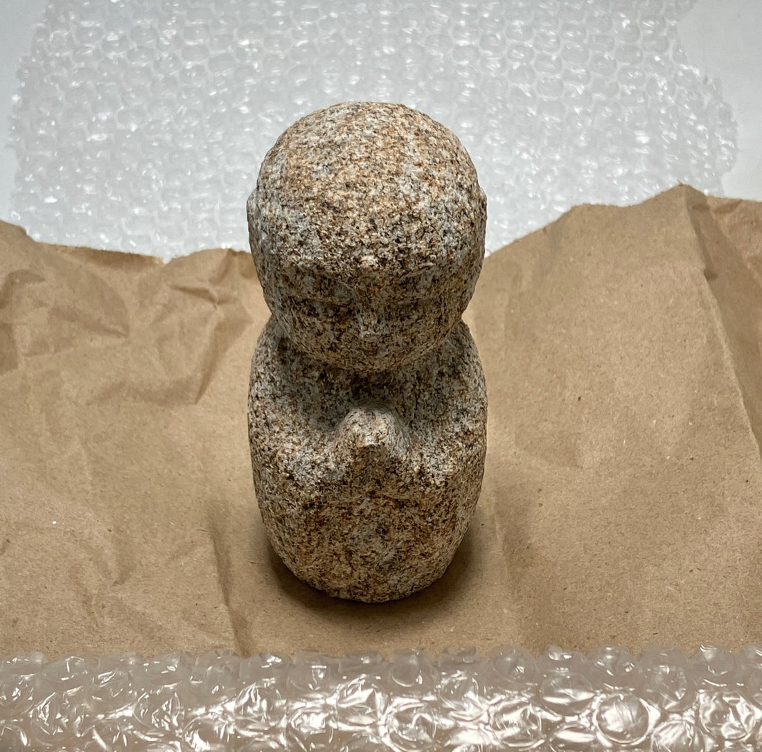 We shipped the Jizo statue to Germany via DHL. - Japanstones.shop
