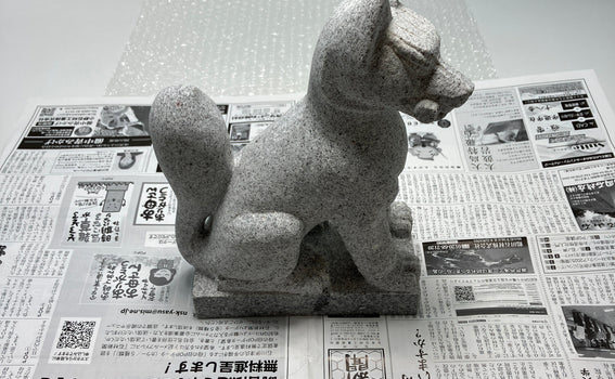 We shipped the Stone Fox to the US via UPS.