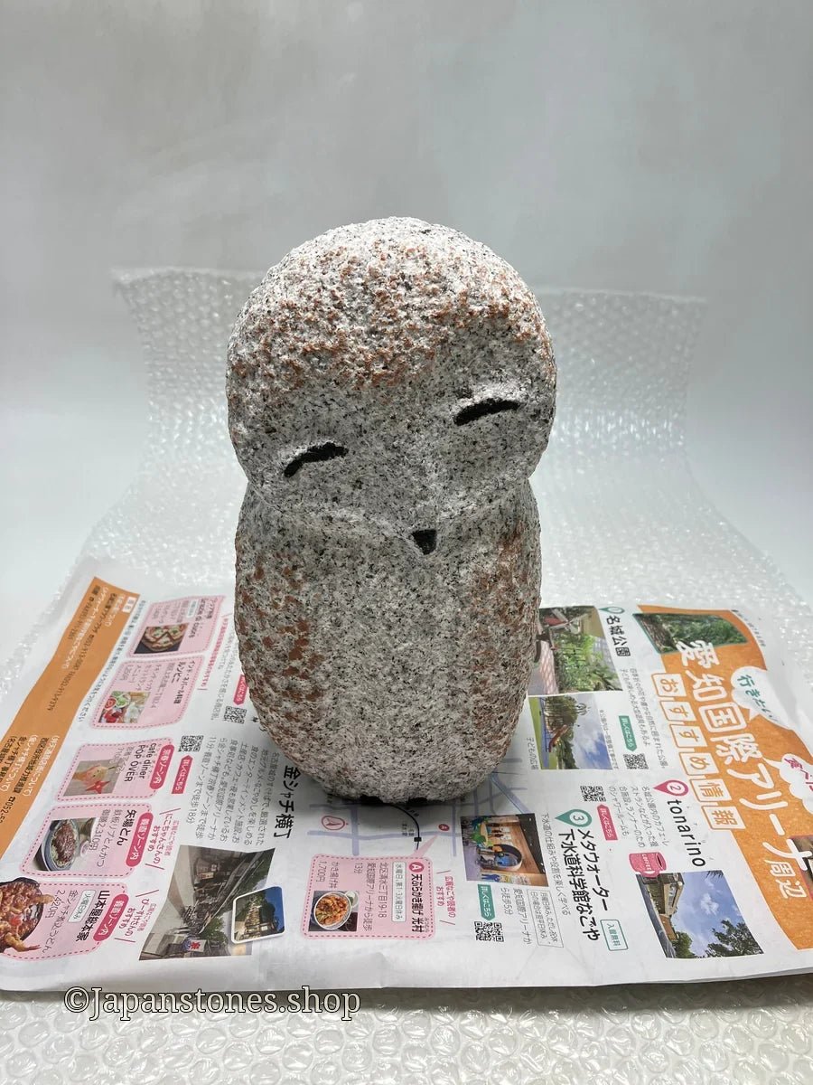 We shipped the Stone Owl to NY in the US via DHL. - Japanstones.shop