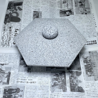 Yukimi Stone Lantern for Japanese Garden Shipped from Japan to the United States by UPS