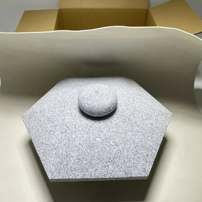 Yukimi Stone Lantern Shipped from Japan to the USA by UPS