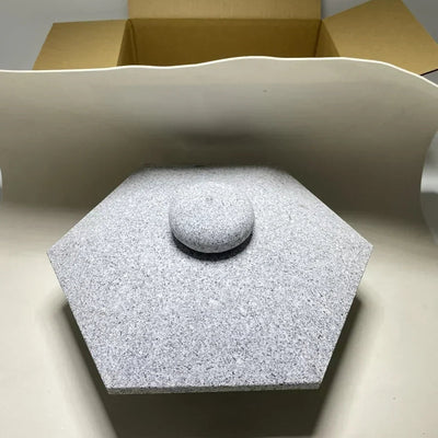 Yukimi Stone Lantern Shipped from Japan to the USA by UPS