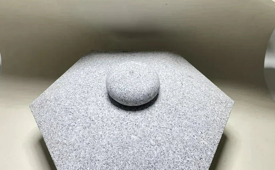 Yukimi Stone Lantern Shipped from Japan to the USA by UPS