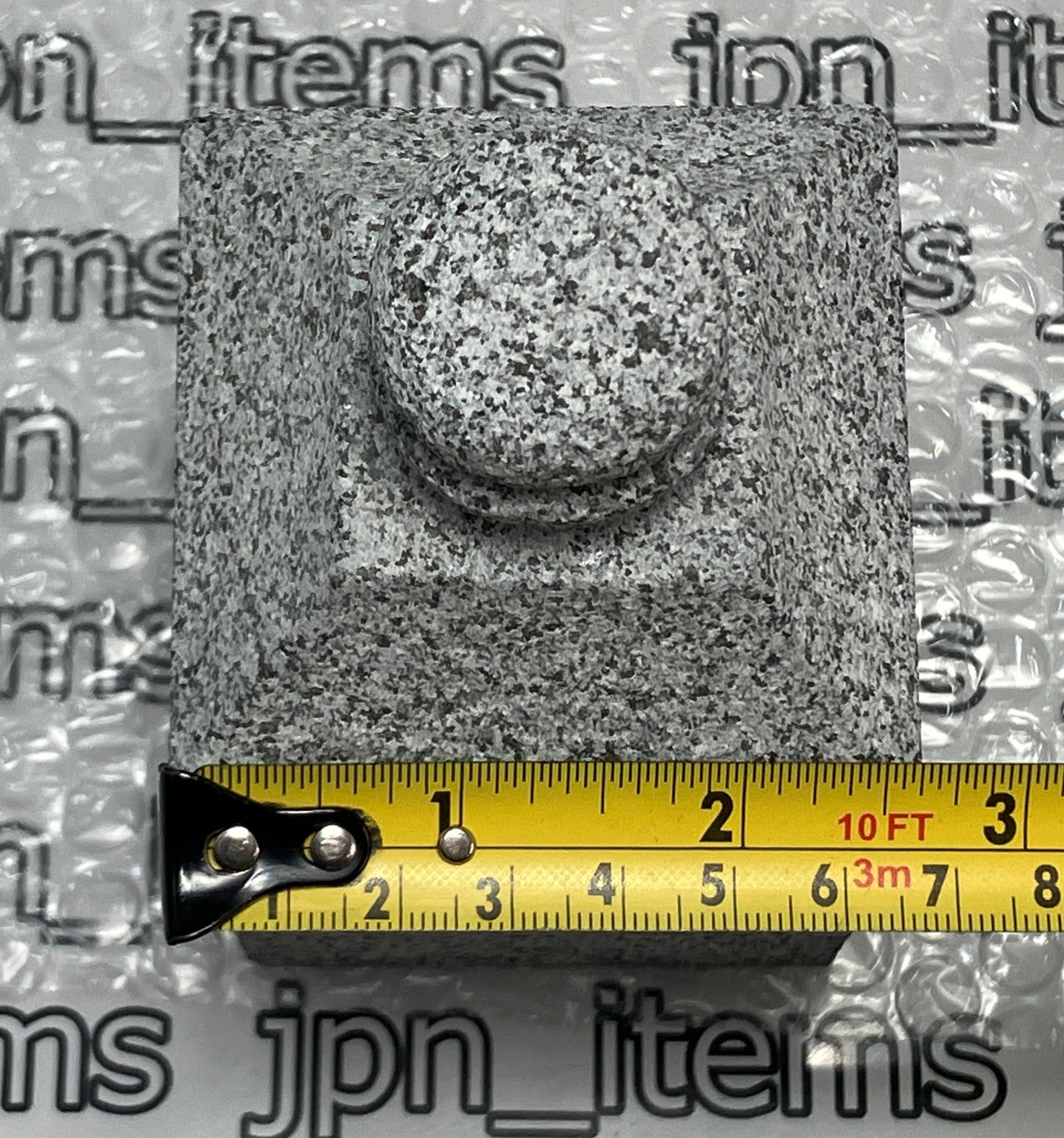 Zen Gray Stone Gorinto Micro Granite Japanese Garden Ornament Statue