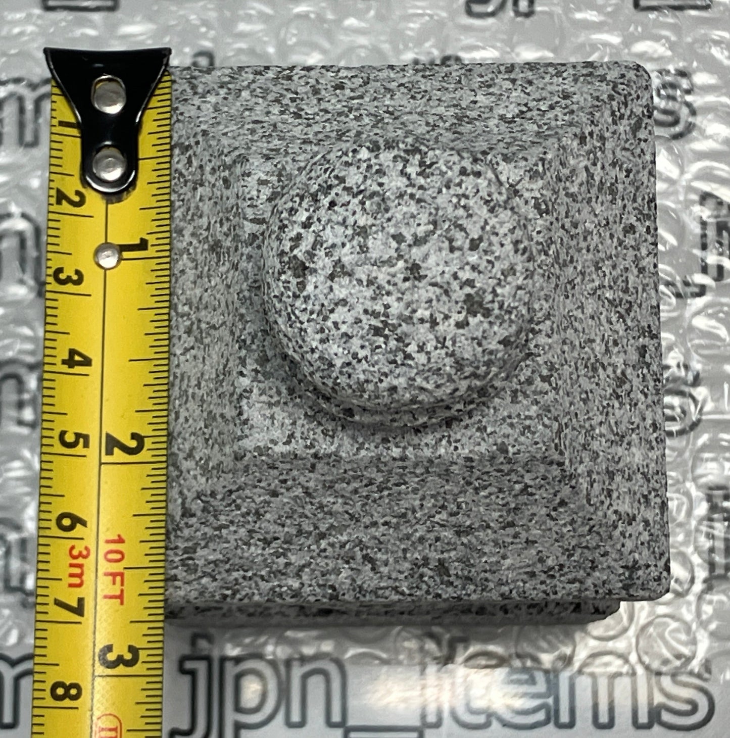 Zen Gray Stone Gorinto Micro Granite Japanese Garden Ornament Statue