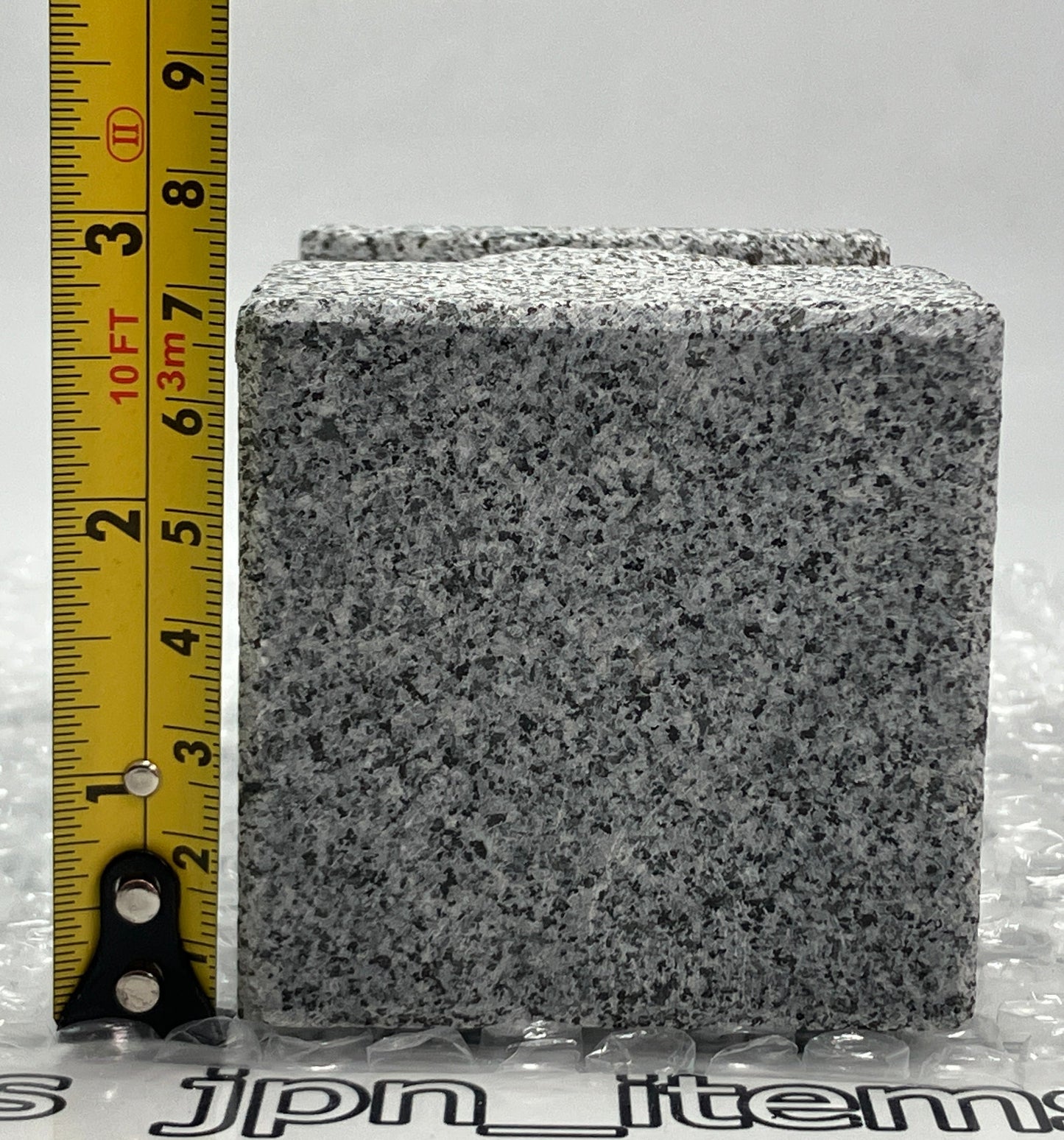 Zen Gray Stone Gorinto Micro Granite Japanese Garden Ornament Statue