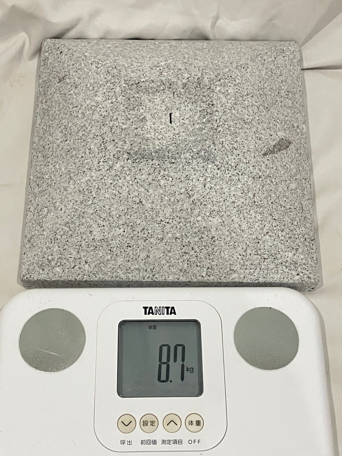Zen Granite Gray Oribe Stone Lantern Tourou Japan Japanese Garden Statue 22.8 in