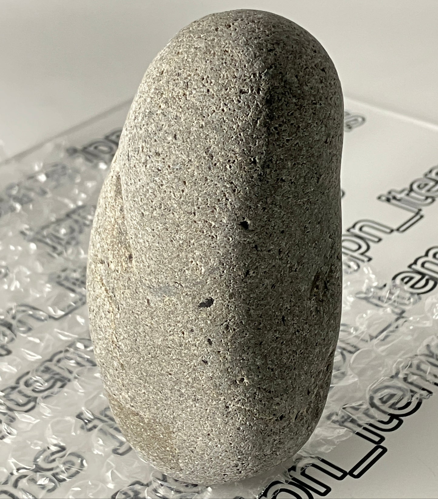 Small Shengmu Pebble Stone Jizo Sculpture Handmade Japanese Type A