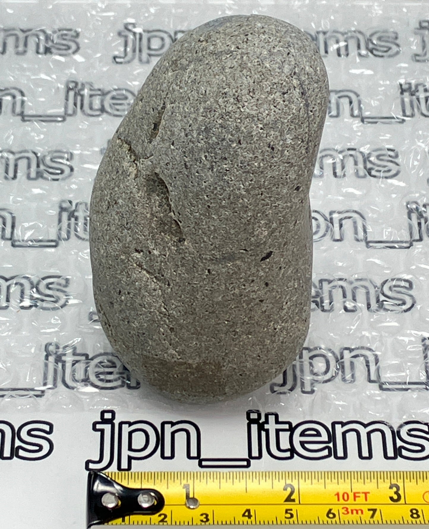 Small Shengmu Pebble Stone Jizo Sculpture Handmade Japanese Type A