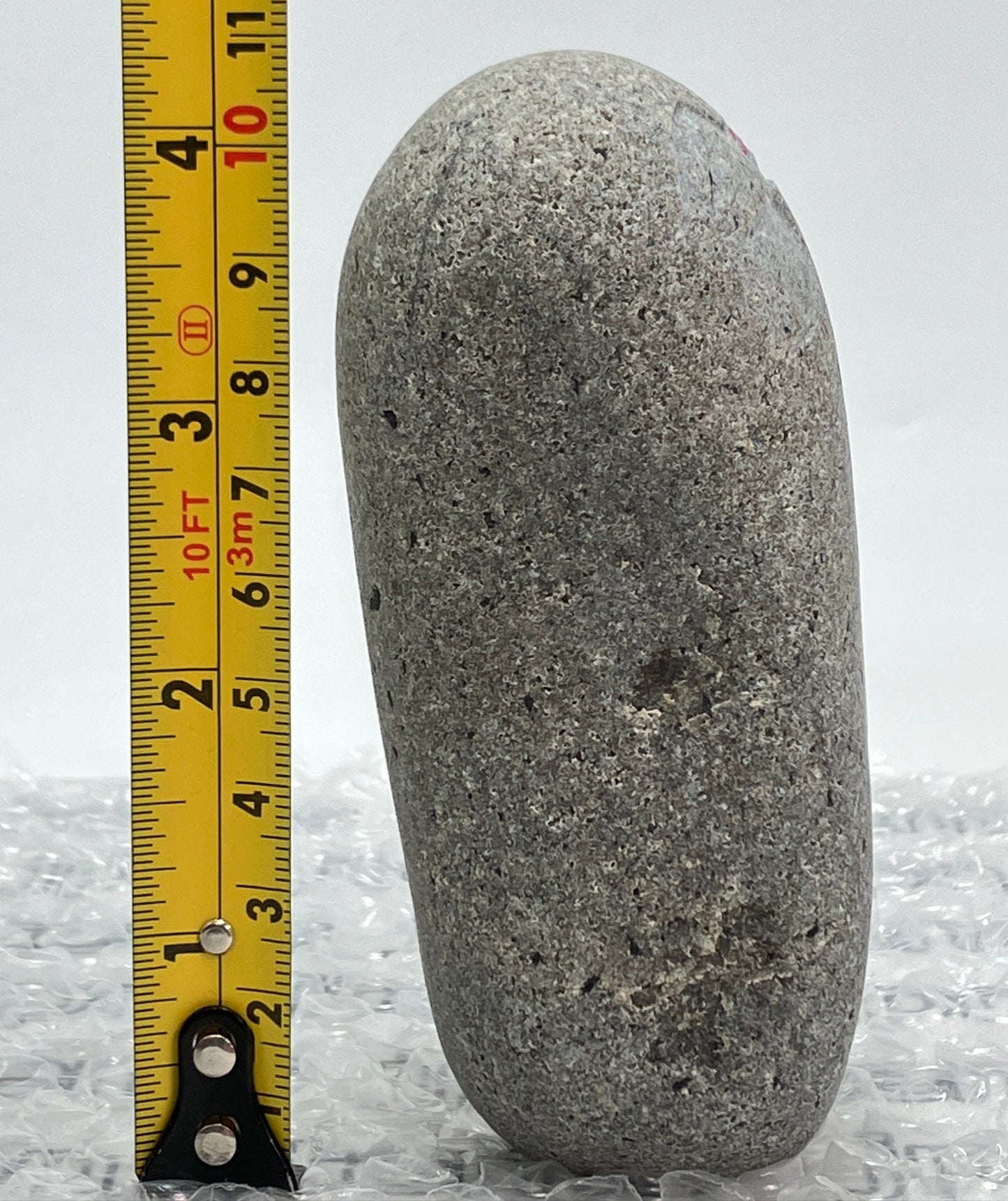 Small Shengmu Pebble Stone Jizo Sculpture Handmade Japanese Type A