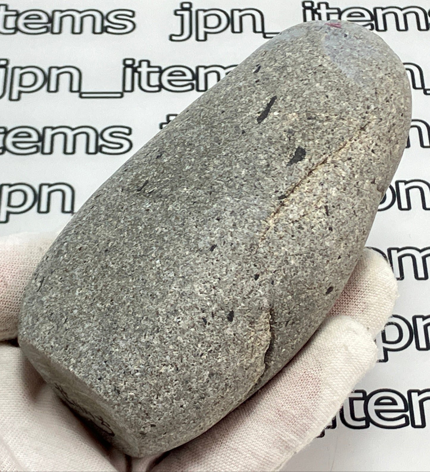 Small Shengmu Pebble Stone Jizo Sculpture Handmade Japanese Type A