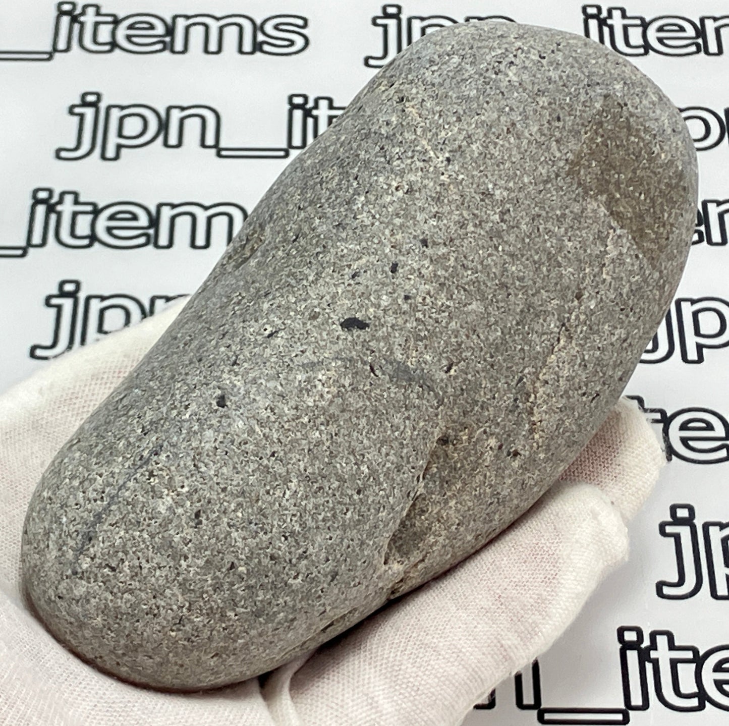 Small Shengmu Pebble Stone Jizo Sculpture Handmade Japanese Type A