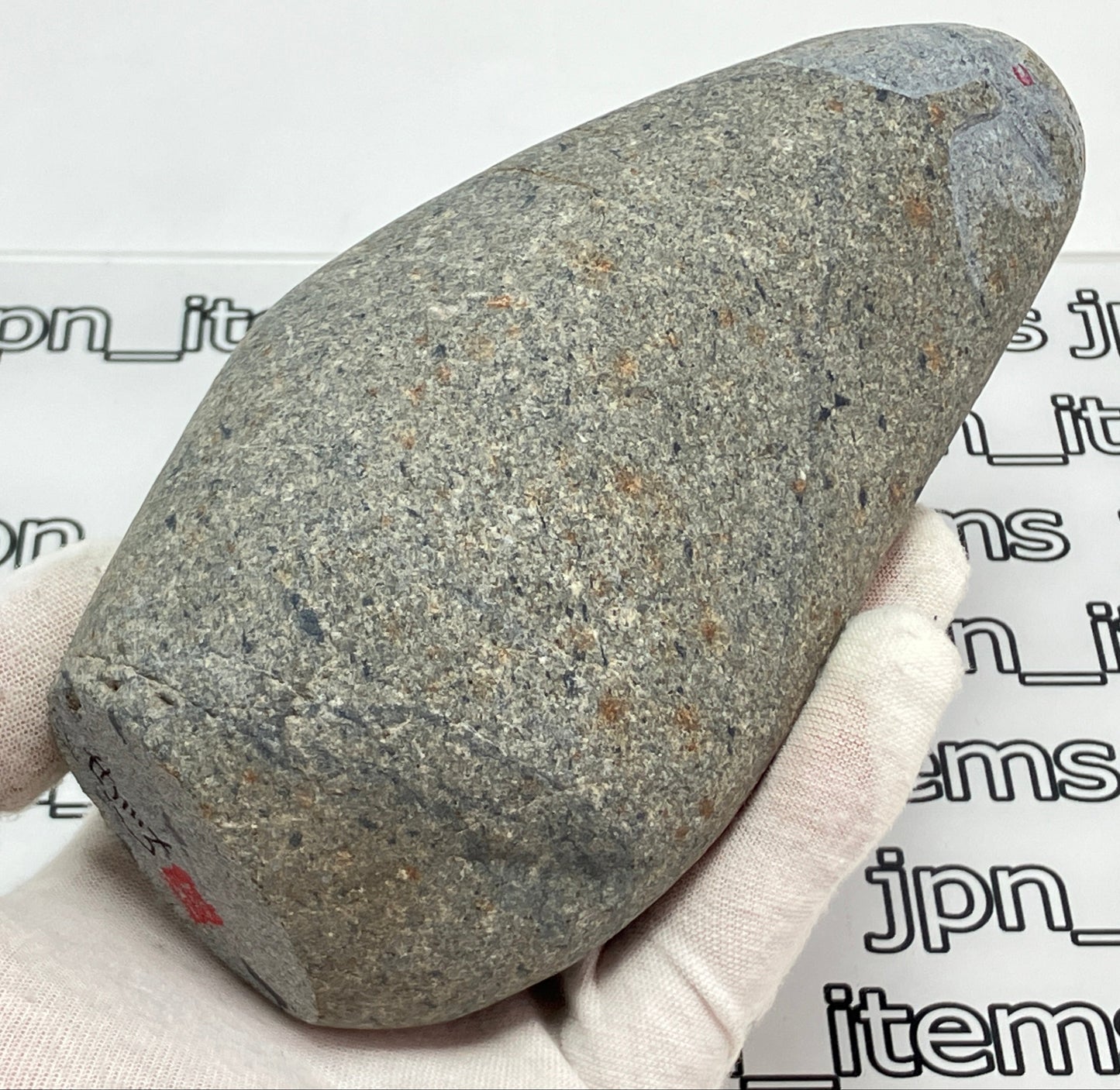 Small Shengmu Pebble Stone Jizo Sculpture Handmade Japanese Type B
