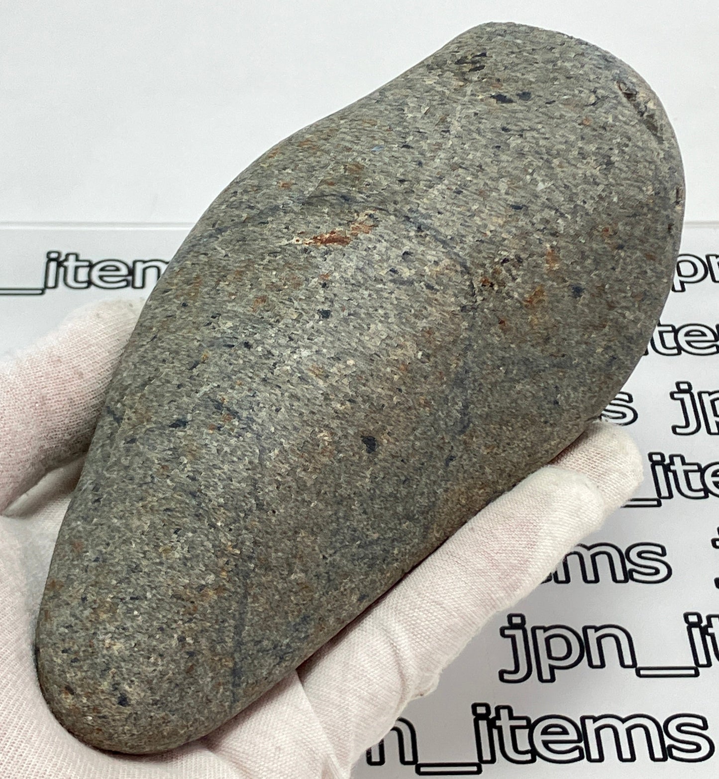 Small Shengmu Pebble Stone Jizo Sculpture Handmade Japanese Type B