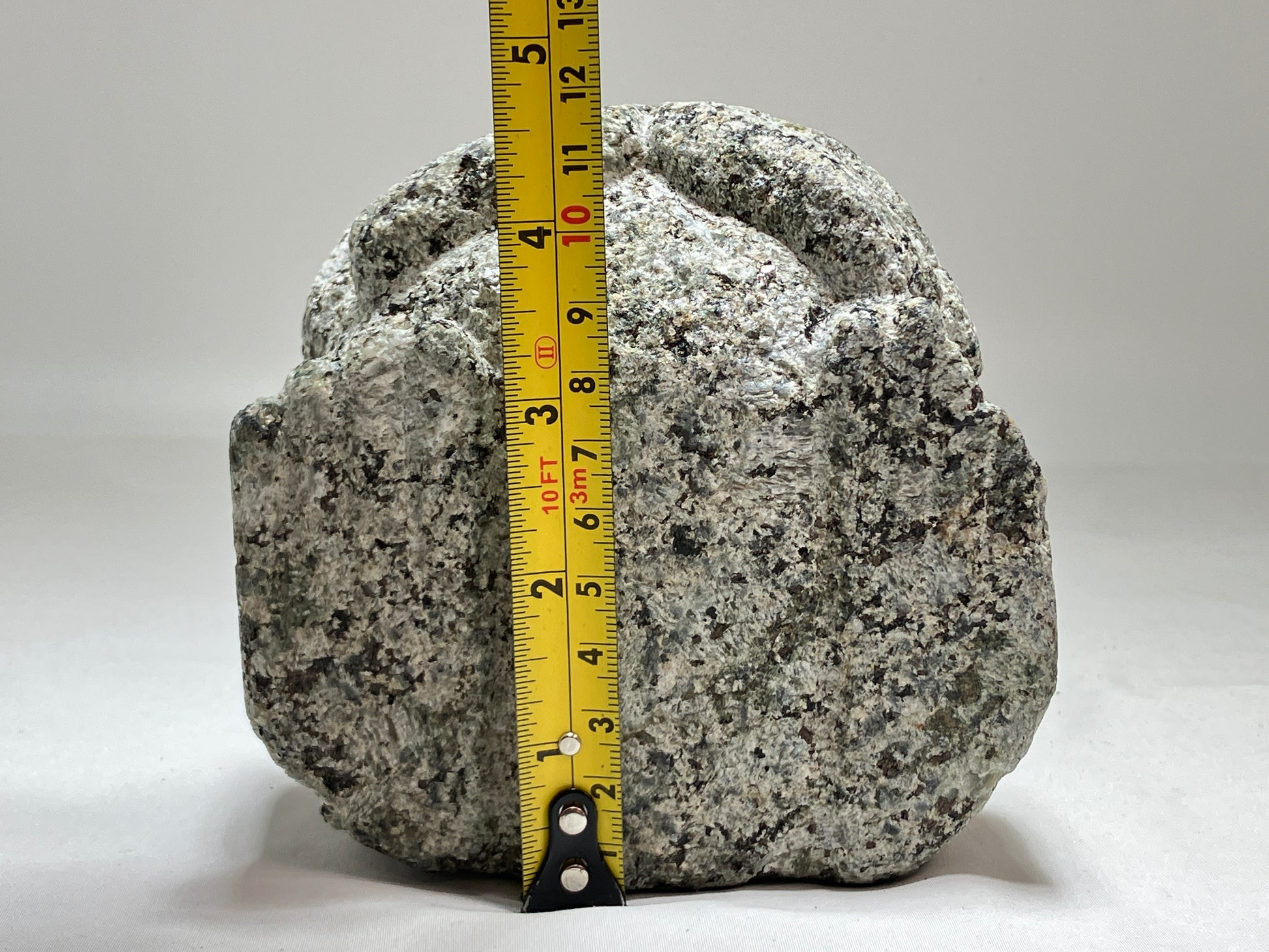 Small Frog Toad Granodiorite Stone Statue Figurine Japanese Garden