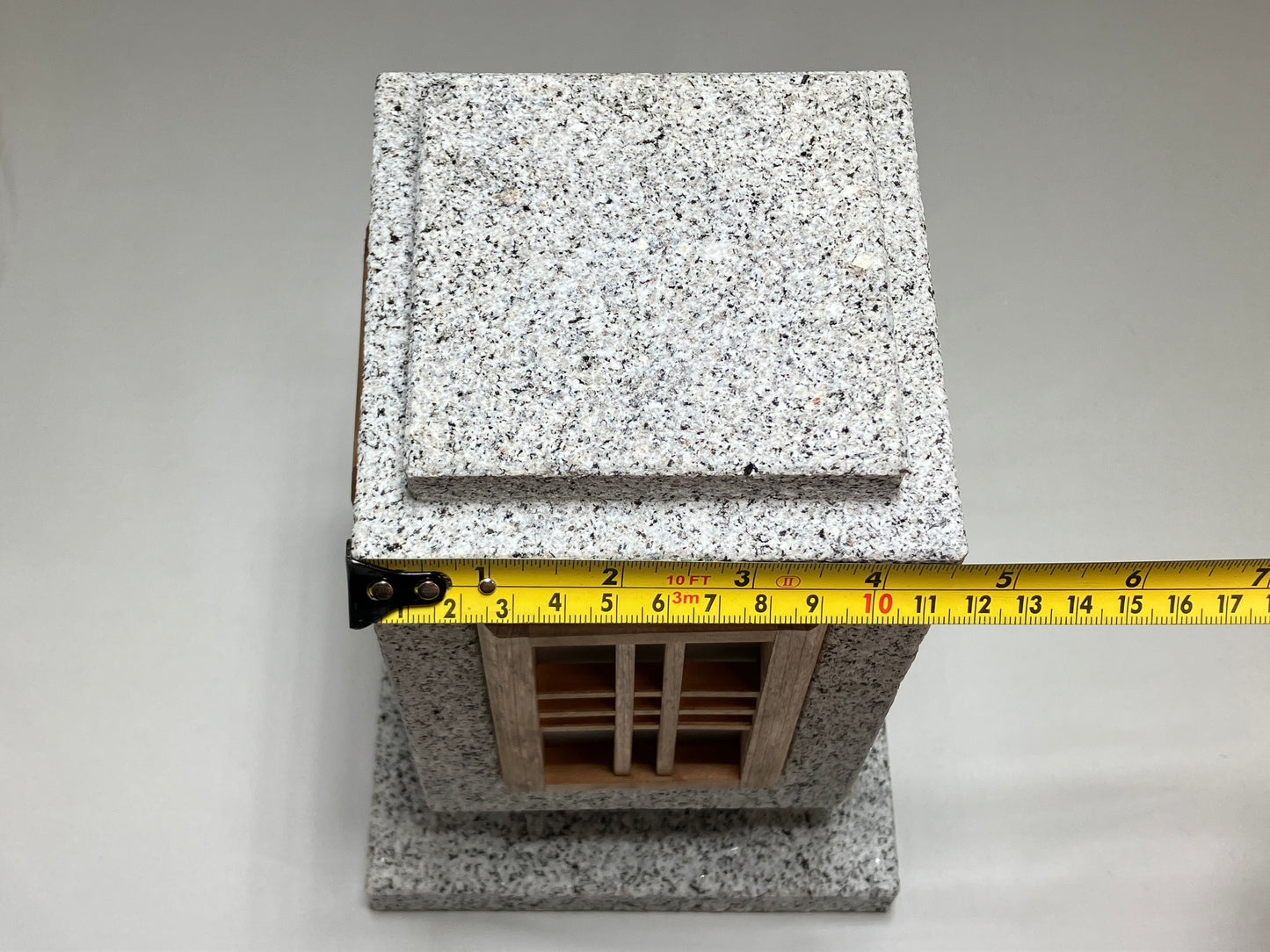 Andon Type Stone Lantern Granite Japanese Garden For Lighting