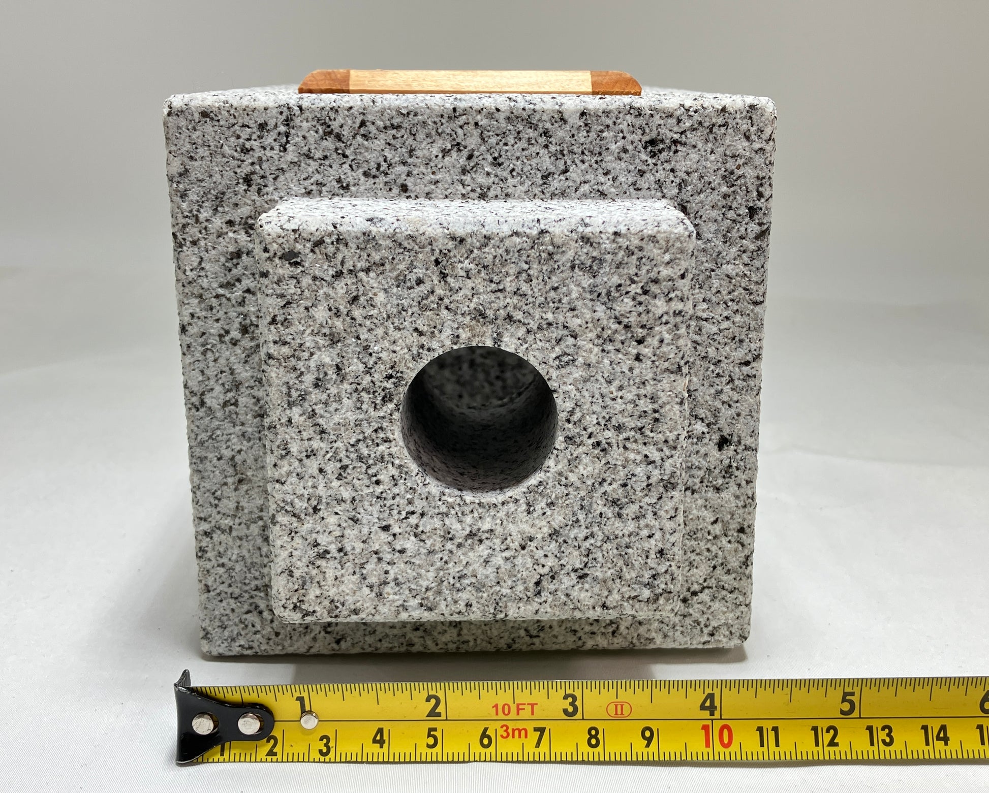 Andon Type Stone Lantern Granite Japanese Garden For Lighting