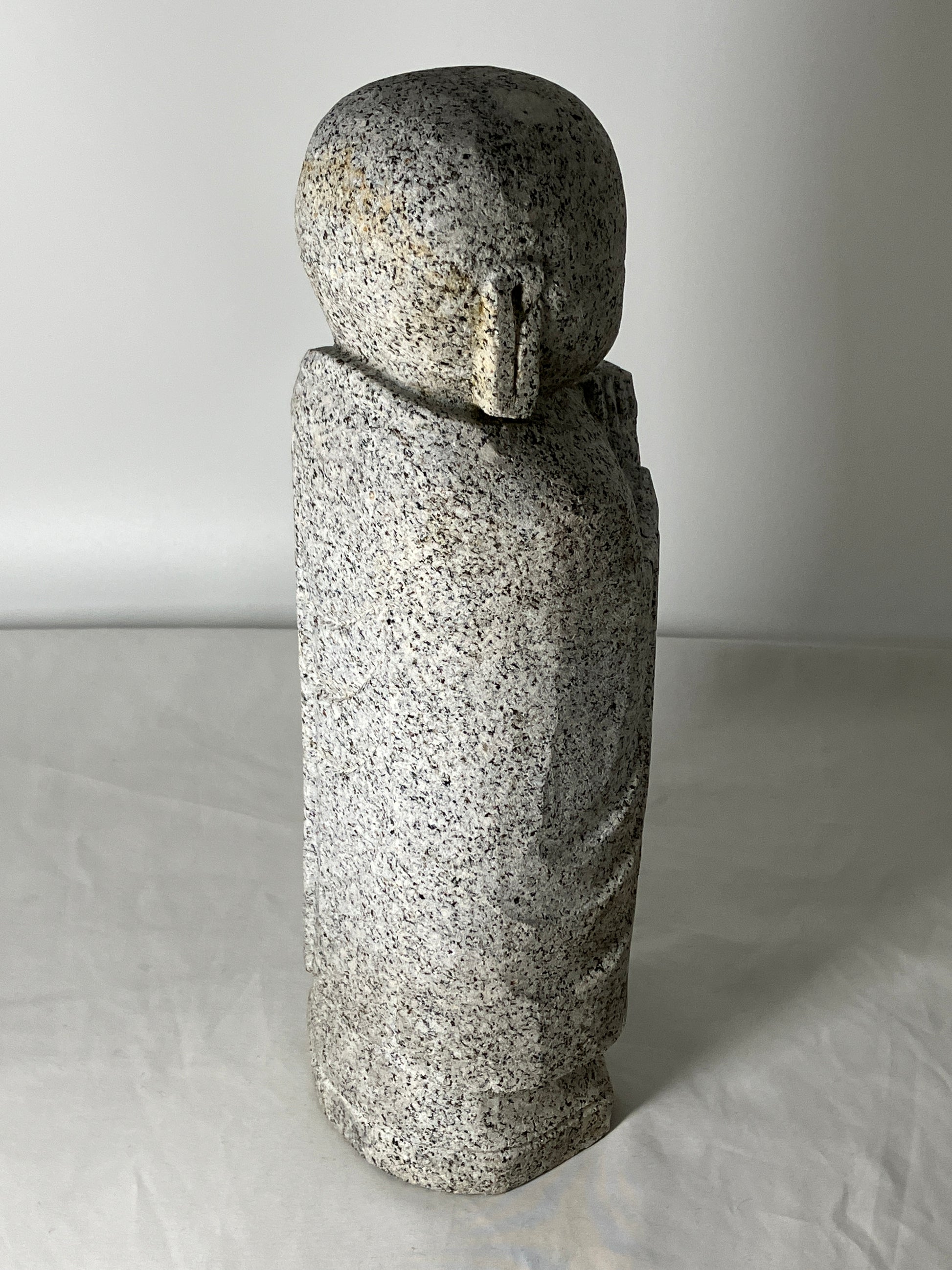 Stone Jizo Granite Japanese Garden Ornament Statue 1f / 31cm