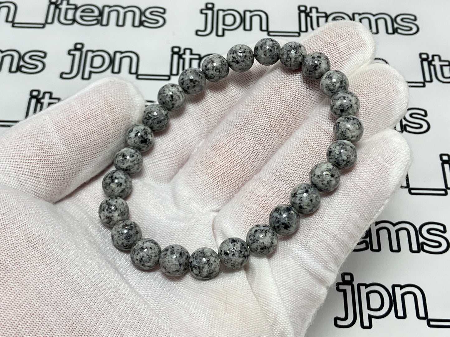 For Women Aji Stone Mala Beads Juzu Bracelet Buddhist Japanese 8mm Kyoto