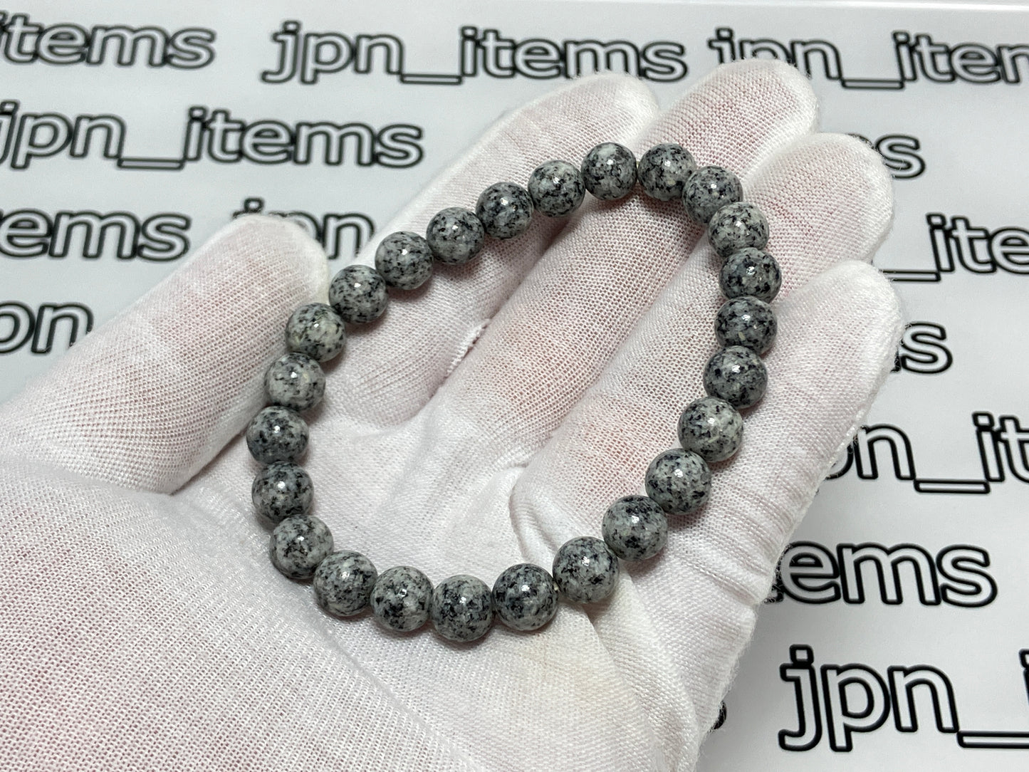 For Women Aji Stone Mala Beads Juzu Bracelet Buddhist Japanese 8mm Kyoto