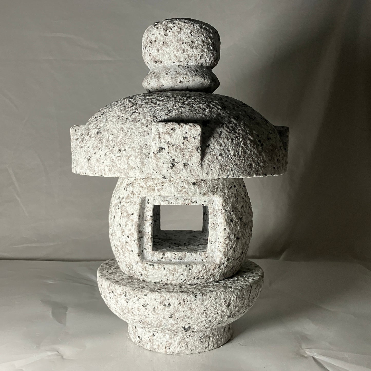 Stone Lantern Misaki Tourou Medium Granite Japanese Garden Ornament Statue Japan