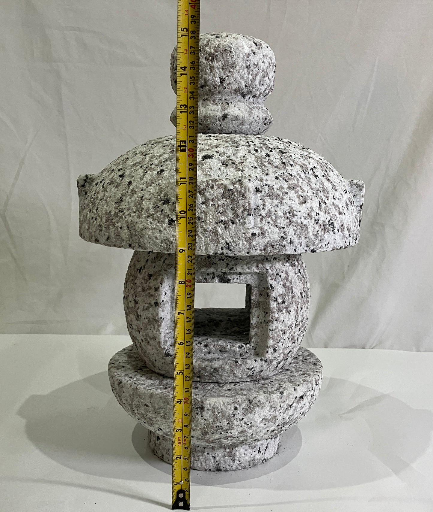 Stone Lantern Misaki Tourou Medium Granite Japanese Garden Ornament Statue Japan