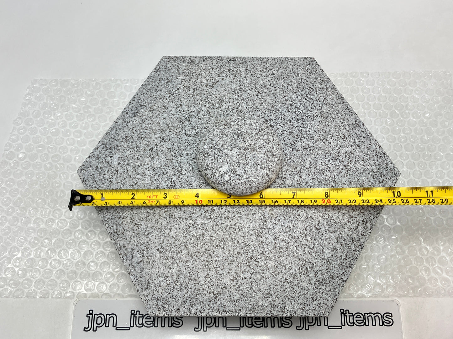 Gray Stone Lantern Yukimi Tourou Small Granite Japanese Garden Ornament Statue