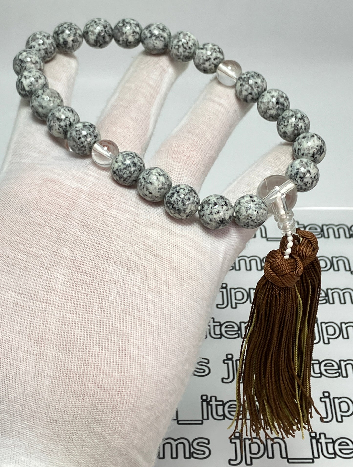 Makabe Stone Buddhist Prayer Beads Juzu