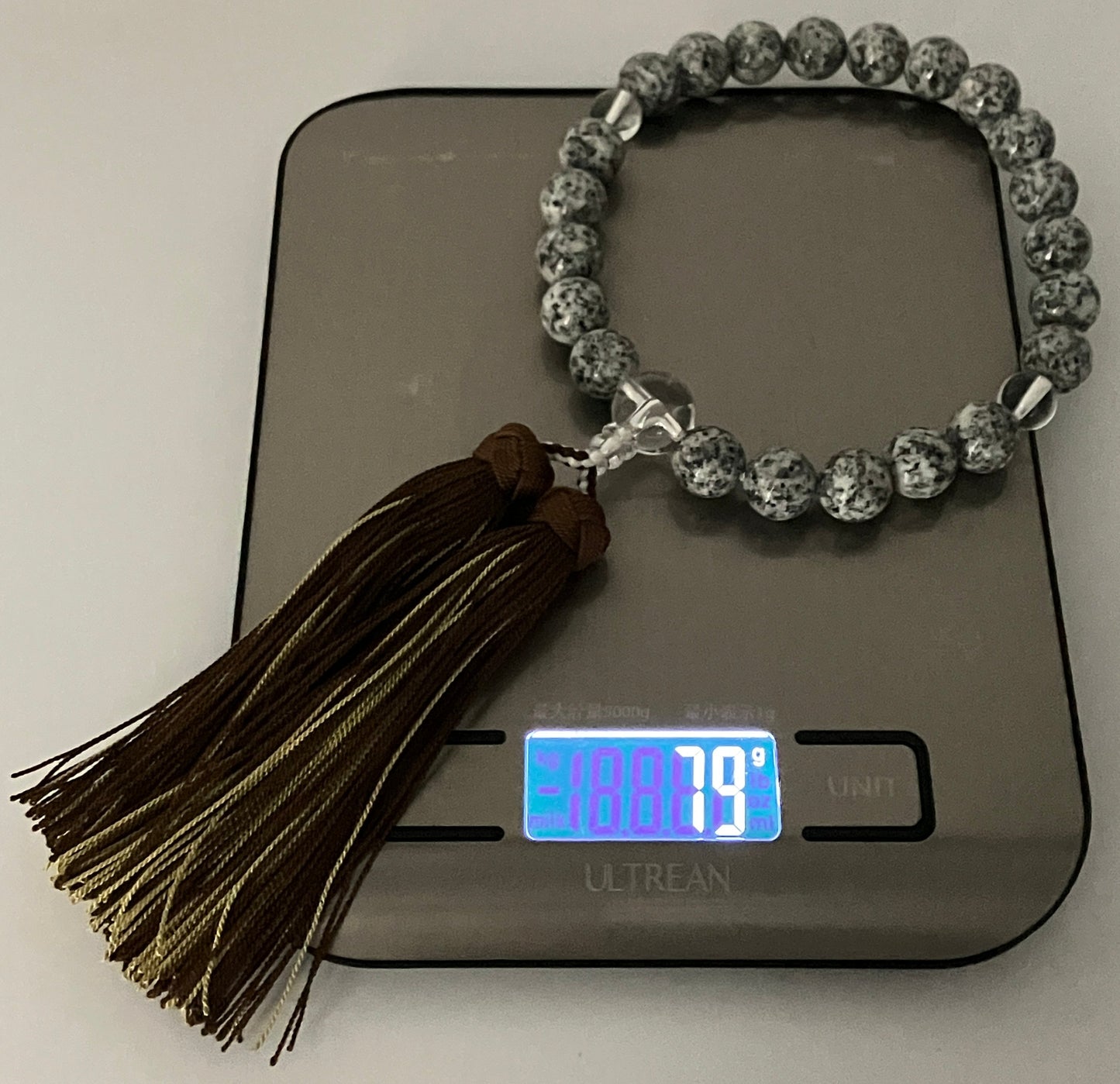 Makabe Stone Buddhist Prayer Beads Juzu