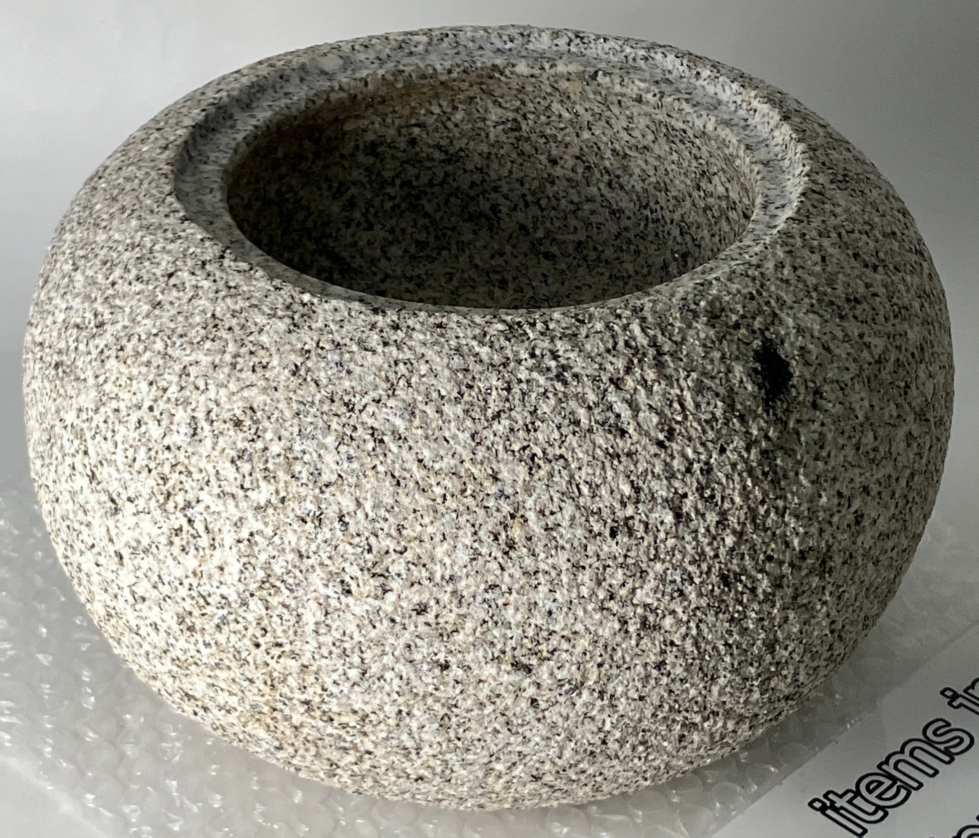Stone Water Bowl
