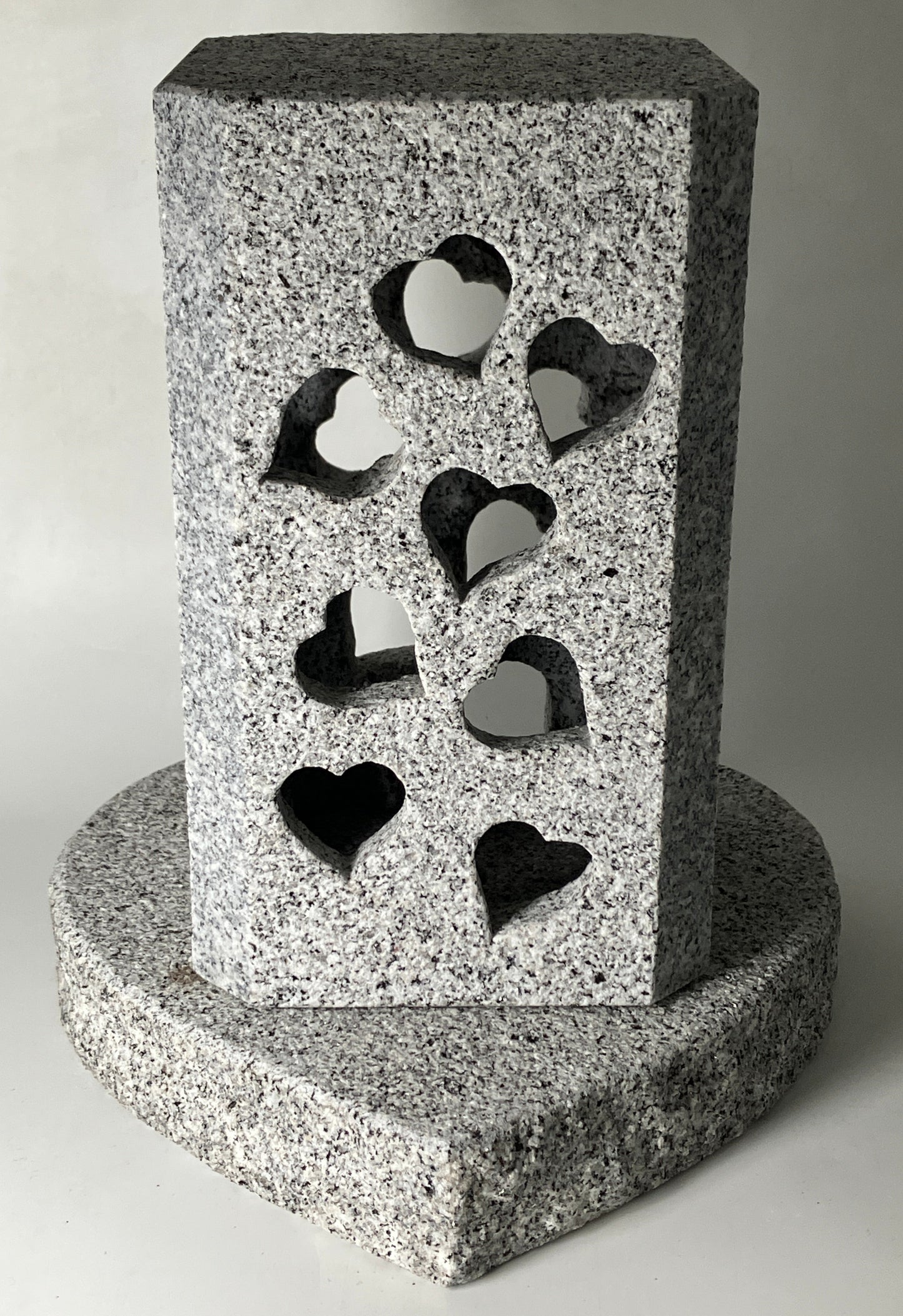  Stone Lantern Heart Cutouts