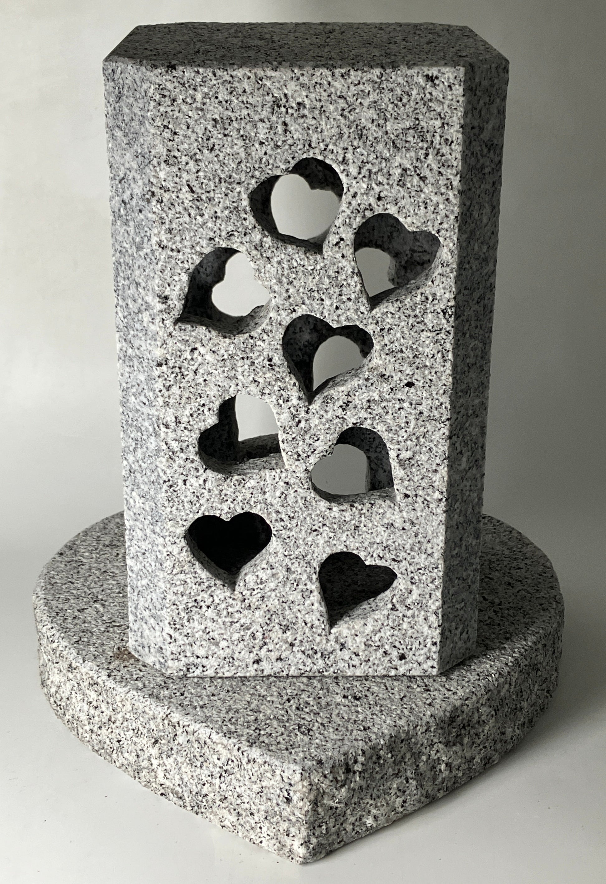  Stone Lantern Heart Cutouts