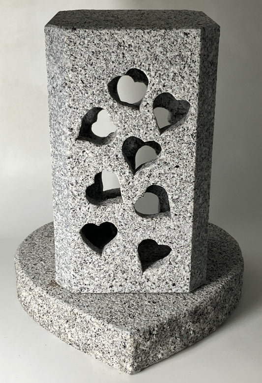 Stone Lantern Heart Cutouts