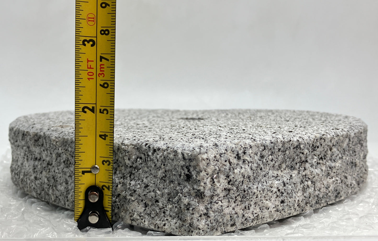 Handmade Granite Stone Lantern Heart Cutouts Japanese Stone Art for Candle LED