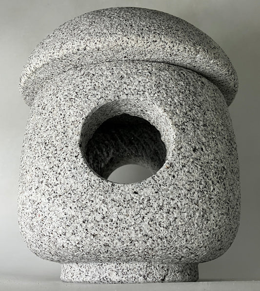 Mushroom Dome Style Granite Stone Lantern