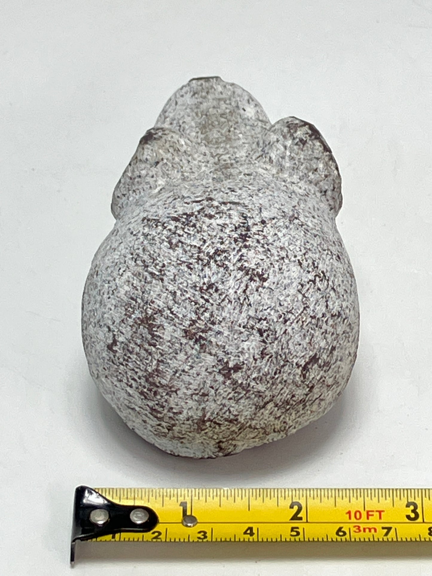 Small Gray Rat Mouse Figurine Granite Stone Sculpture Handmade Japan 2019