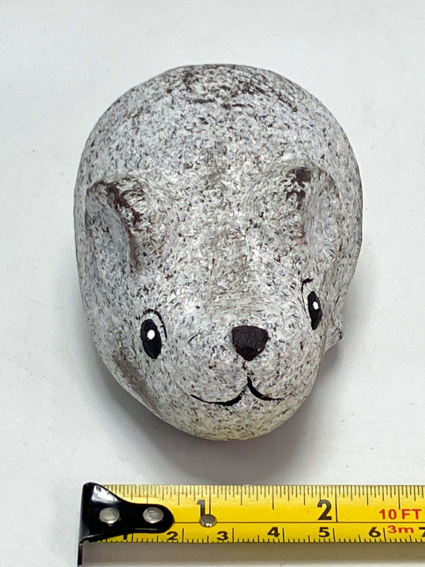 Small Gray Rat Mouse Figurine Granite Stone Sculpture Handmade Japan 2019