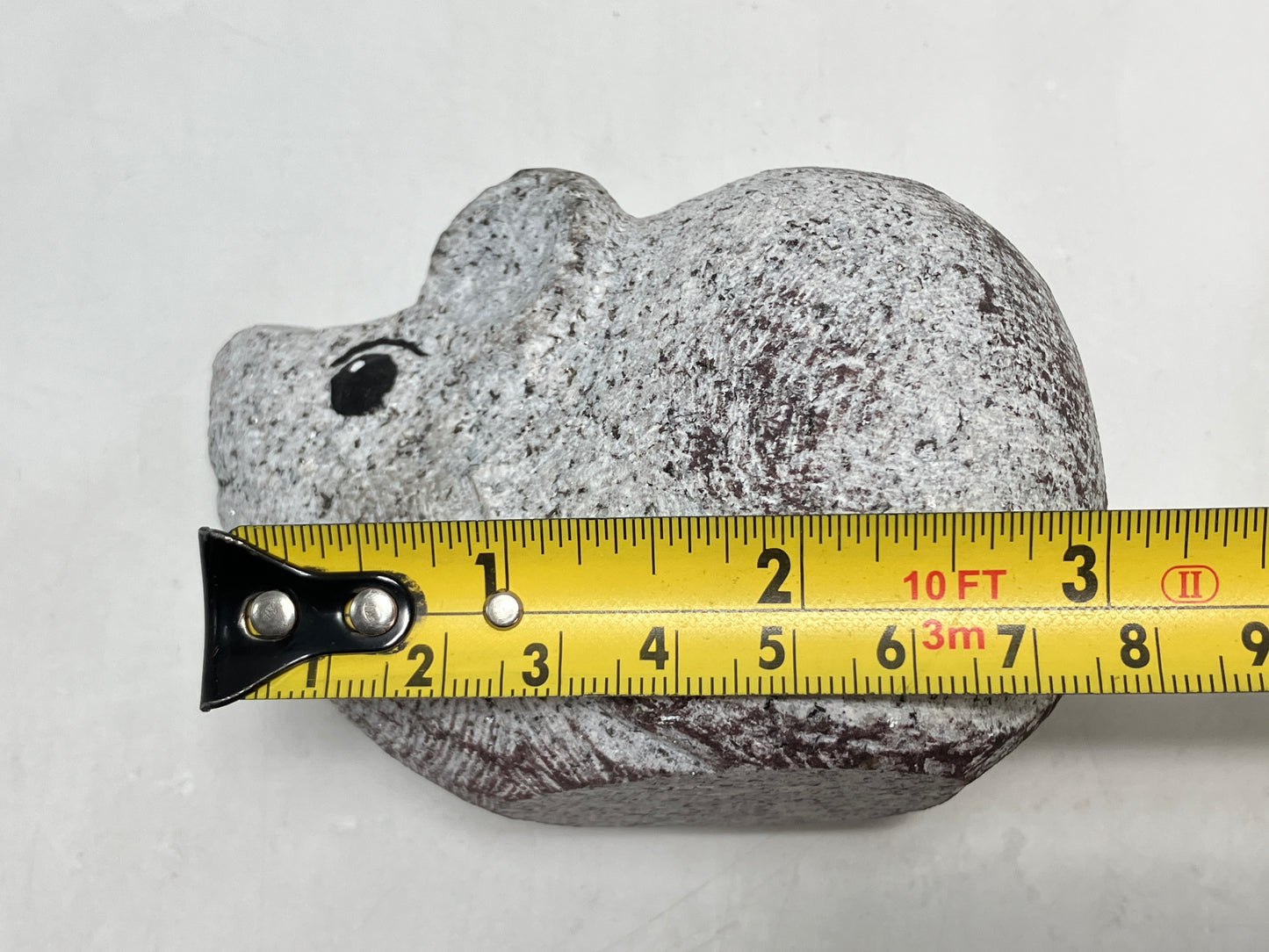 Small Gray Rat Mouse Figurine Granite Stone Sculpture Handmade Japan 2019